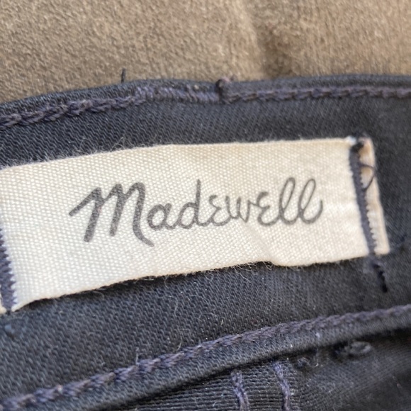 10” High- Rise Women Skinny Jeans Black Sz 24 Madewell - Picture 15 of 16